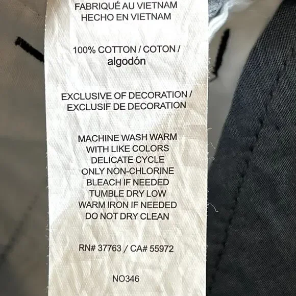 Original Penguin Mens 9" Slim Fit Casual Tropical Print Cotton Chino Shorts 30 - Picture 7 of 7